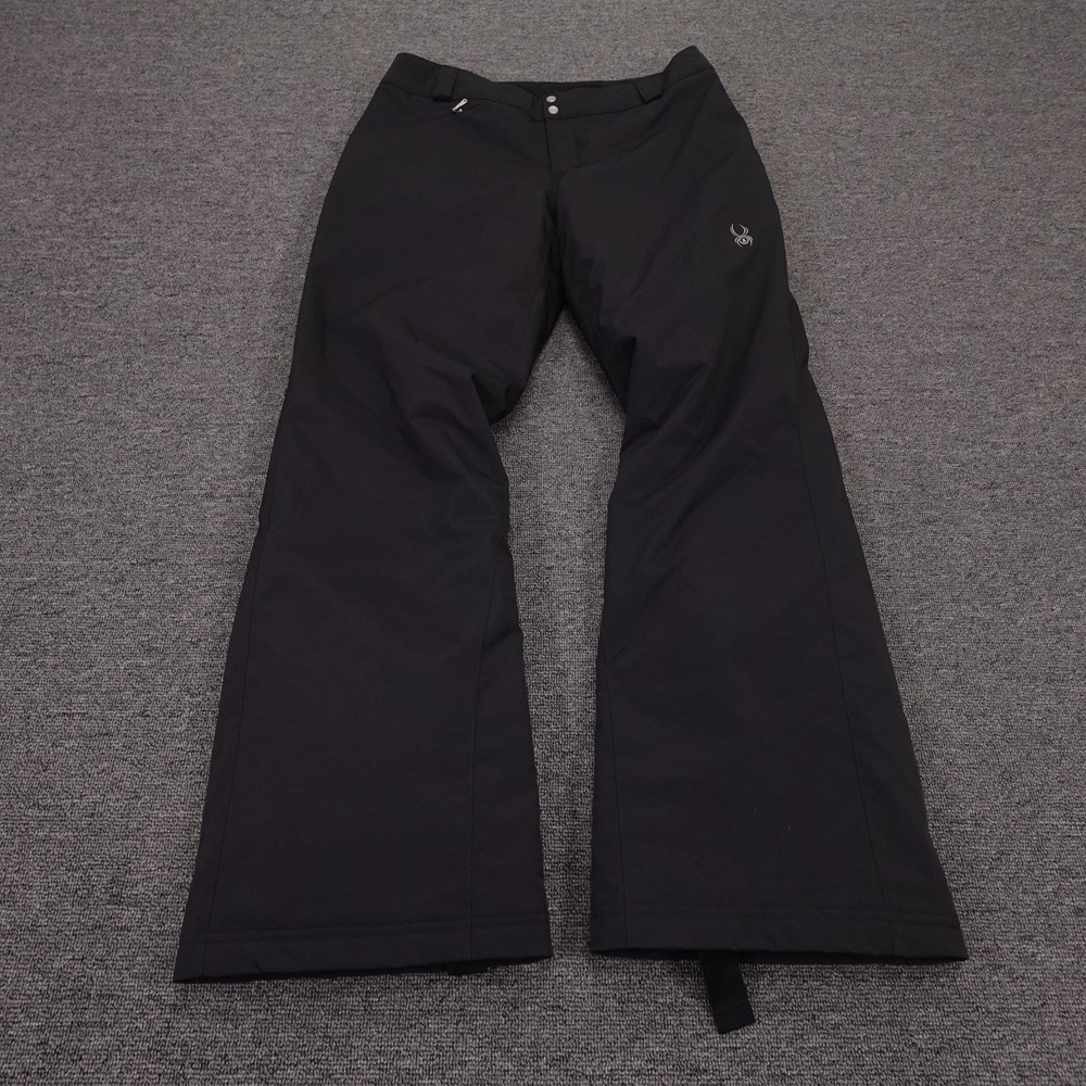 Spyder Snow‎ Pants Womens 6 Short Black Insulated Ski Snowboard 30x29 Lined Warm